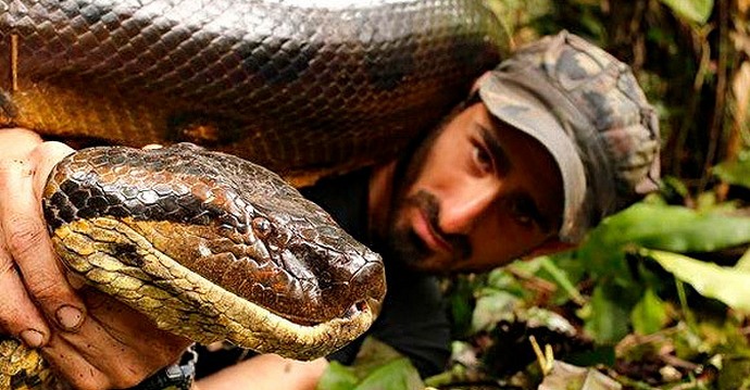 A ti si htio da te pojede anakonda?