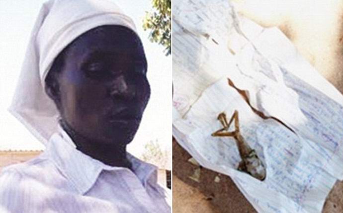 Afrikanka je rodila žabu?