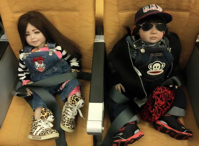 Tajlandska aviokompanija odlučila je lutkama služiti paralelno s ljudima