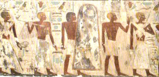 Plavi sateliti, iz groba Djehutihotpe, Deir al-Bersh, Srednje kraljevstvo