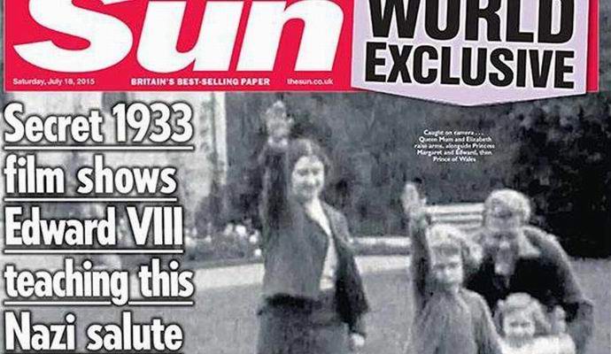 Britanski novinari objavili su fotografiju s nacističkim pozdravom kraljevske porodice