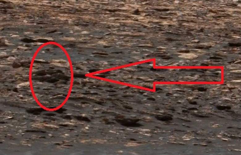 Na Marsu otkrivena humanoidna figura