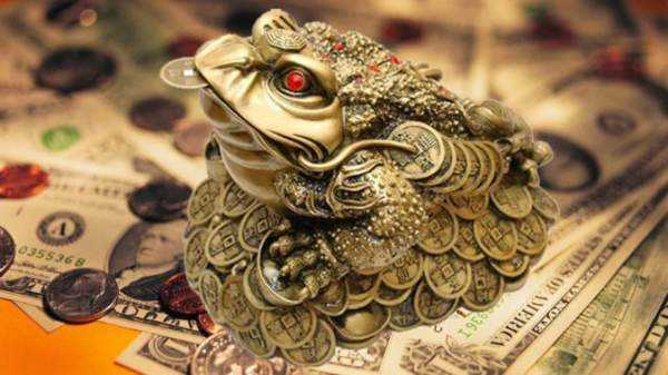 Žaba je stvorenje koje simbolizira materijalnu stabilnost 