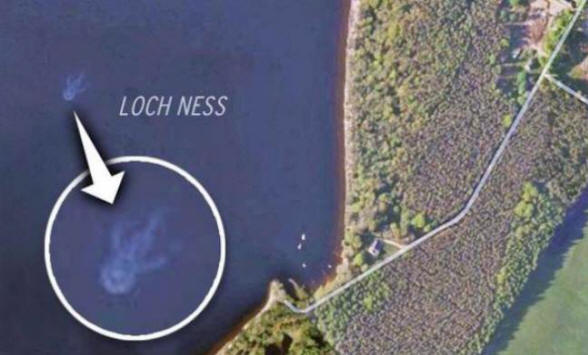 Čudovište iz Loch Ness-a fotografirano je iz svemira