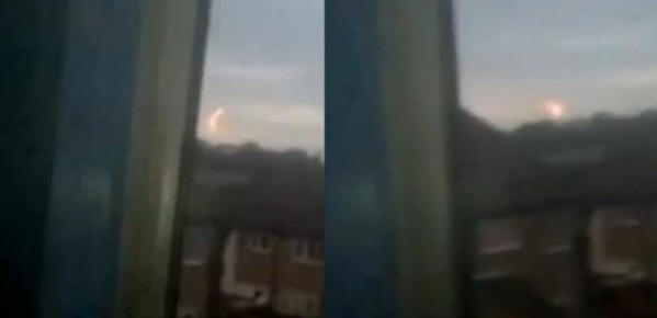 Djevojčica snimila vatrenu kuglu koja pleše na nebu