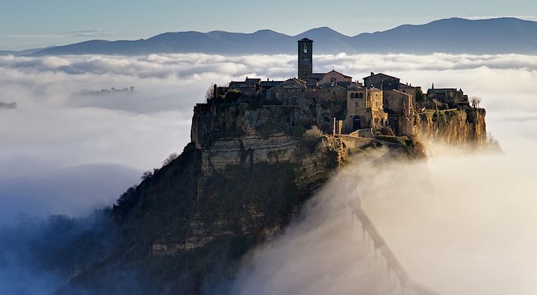 Drevni grad Etruščana - Civita di Bagnoregio