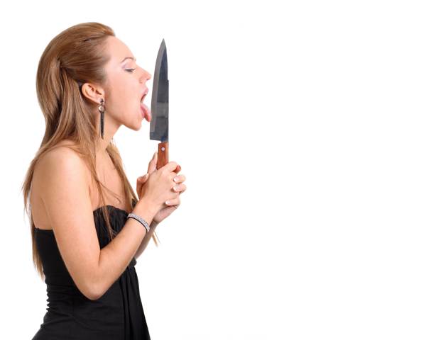 zašto ne možete jesti s predznakom noža 
