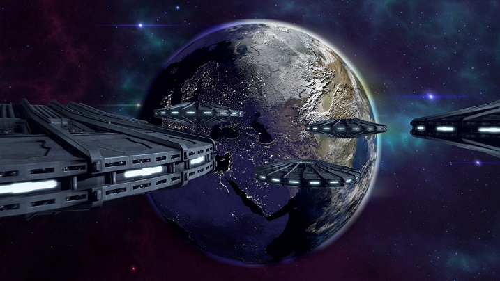 ISS kamere snimile su NLO flotilu u Zemljinoj atmosferi