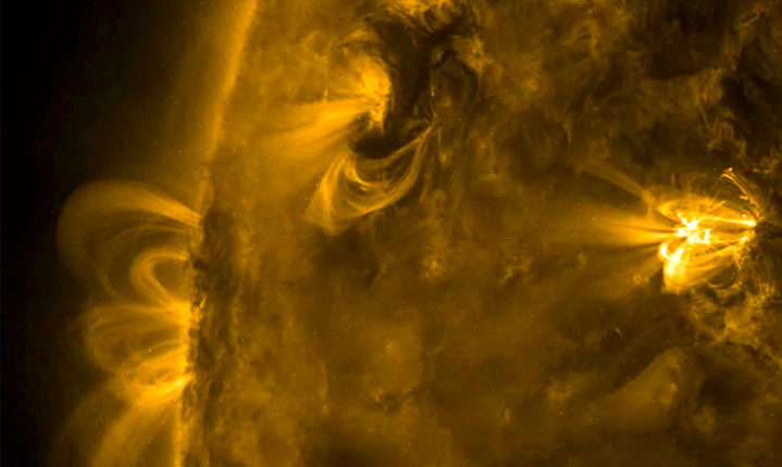 SDO fotografija - impresivna slika solarne aktivnosti 