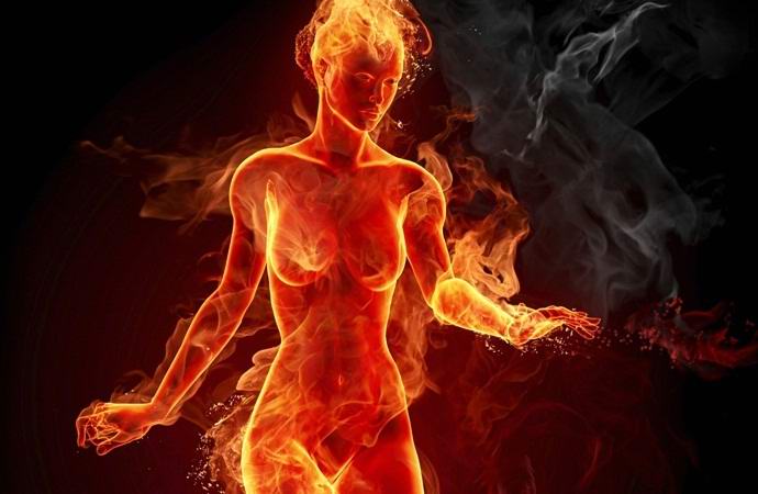 U nebo je pala goruća veštica?