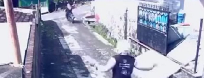 Provalnik, koji je očito krenuo po zlu