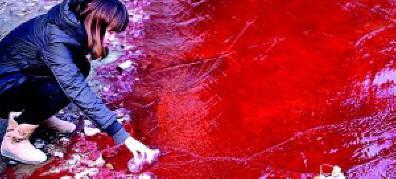 Krvava kiša pala na Zemlju