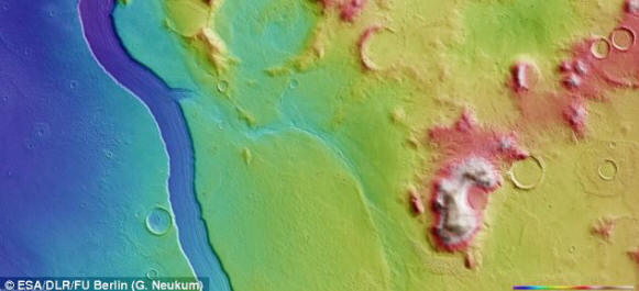 Teren, obojen reljefom