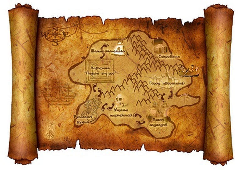 Na drevnom svitku bila je karta Marsa sa satelitom