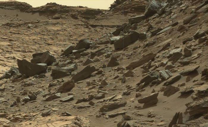 Vanzemaljski svemirski brod viđen na Marsu