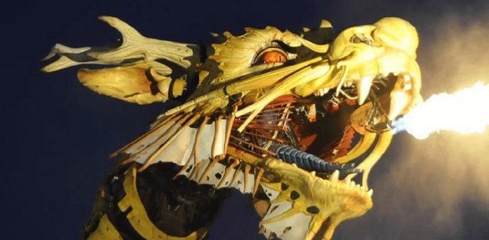 Džinovski zmaj pojavio se na ulicama Francuske