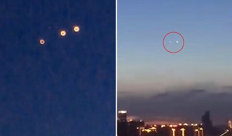 Preko Kine je nešto letelo po mračnom nebu i zagonetno je namignulo svetlima.