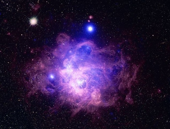 NASA je pokazala snimak susjedne galaksije u kojoj je oko 200 mladih zvijezda