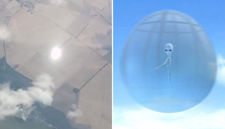 Neobjašnjiva svjetlosna kugla jurila je avion