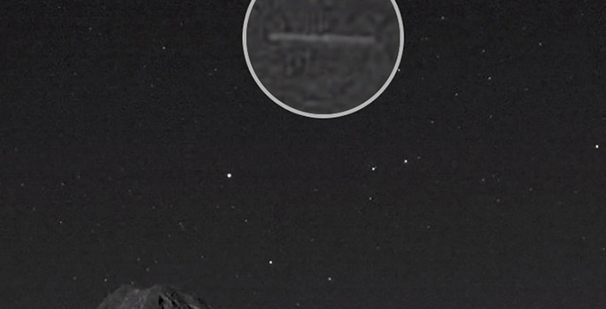 Neidentifikovani leteći objekti nad vulkanima