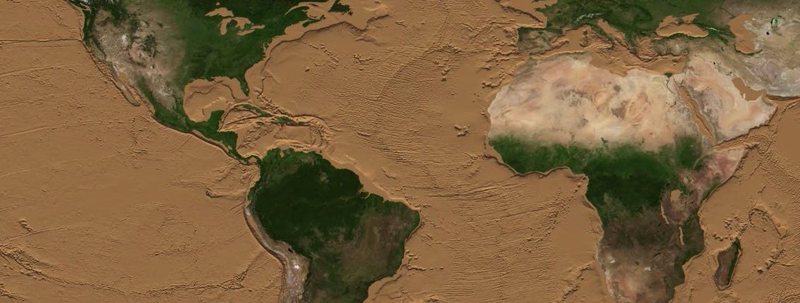 NASA-ina nevjerovatna simulacija pokazuje kako će Zemlja izgledati ako okeani presuše 