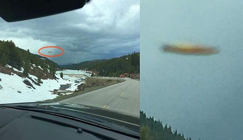 NLO nad američkim skijalištem