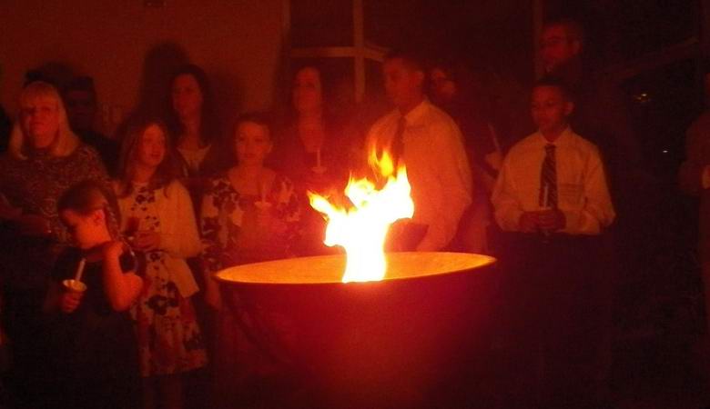 Slika Hrista pronađena je na fotografiji crkvene vatre