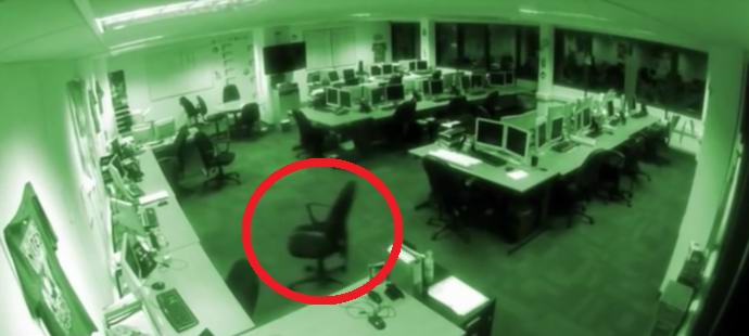 Kancelarijske kamere snimale poltergeističke aktivnosti