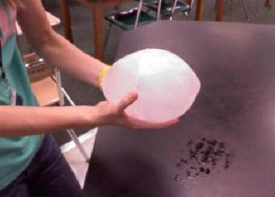 Padajuće ledene sfere