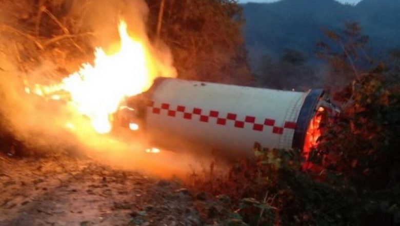 Pad misterioznog objekta u Kini