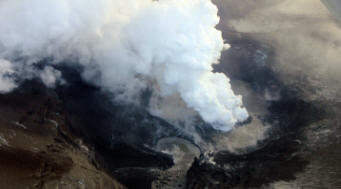Vulkan Grimsvotn na jugoistoku Islanda, arhivska fotografija