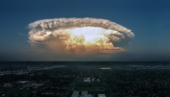 Radioaktivna eksplozija u Evropi koja je utihnuta