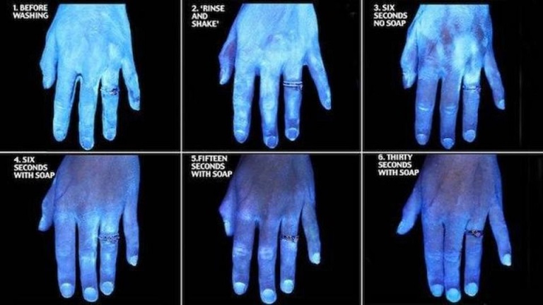 Koliko vremena je potrebno oprati ruke sapunom i bez sapuna kako bi se uništile bakterije (fotografija)