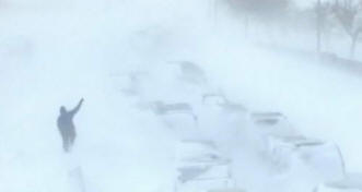 Snežne padavine u SAD-u. Fotoreport