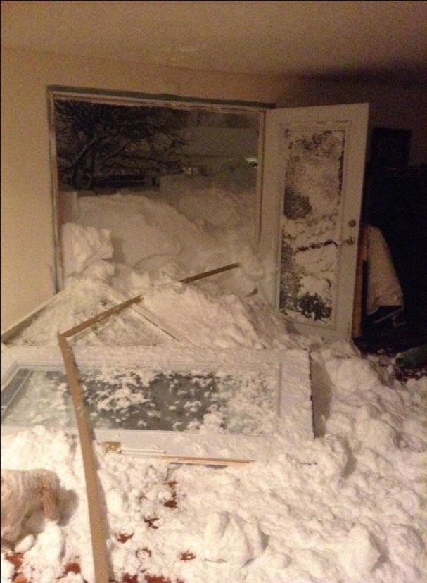 Američka snježna oluja Anomaly, Oluja