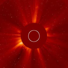 Sunce je prosipalo divovsku gusjenicu.