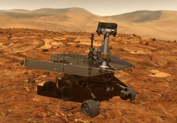 Spirit je fotografirao marsovsku bazu