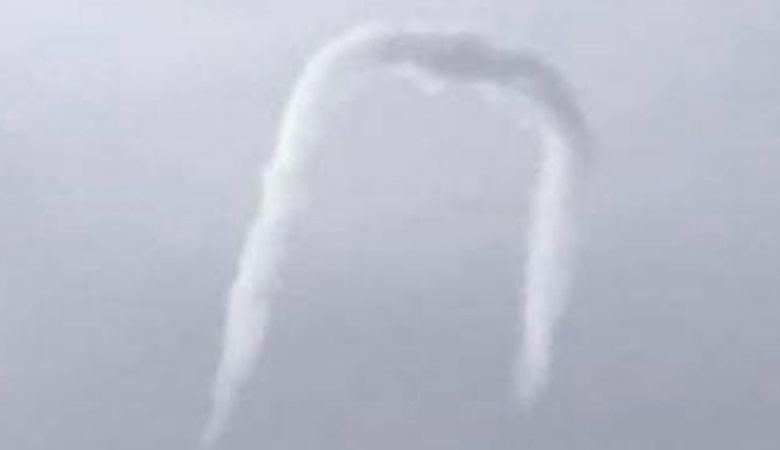 Čudan oblak u obliku p se pojavio nad Nevadom