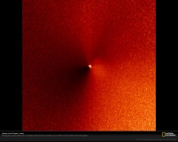 Tri svemirska objekta padaju u sunce 