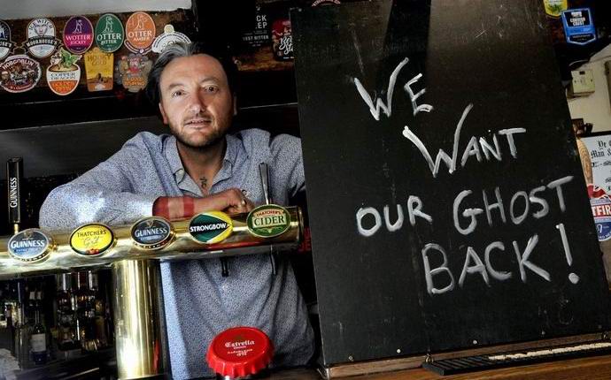 Duh je ukraden od vlasnika engleskog paba