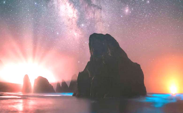 Nevjerovatno zračenje pojavilo se na nebu nad Indonezijom prije zemljotresa.