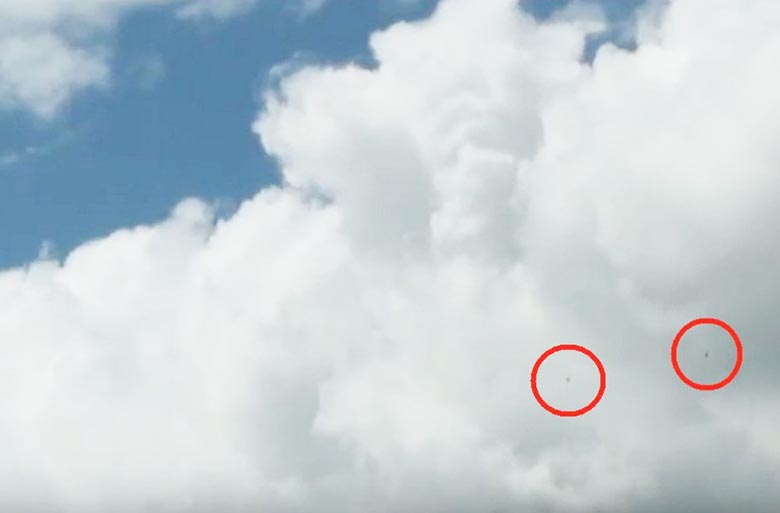 Ufolog čak gleda NLO na odmoru