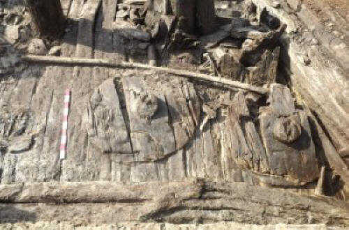 Kolica kolica pronađena u Gruziji u pokapanju iz brončanog doba. Foto: Gruzijski Nationa lMuseum