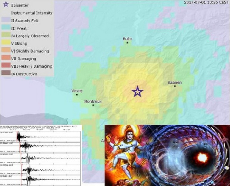 U Švicarskoj je zabilježen čitav niz potresa nakon što je hadronski sudarač pušten u svu snagu