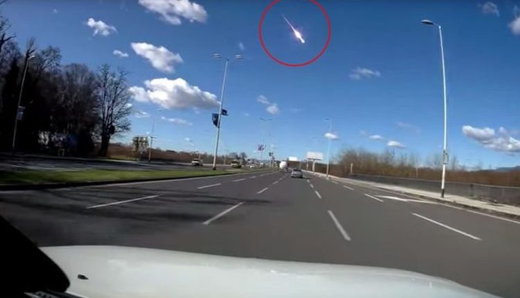 Video: vatrena kugla eksplodirala iznad Hrvatske 