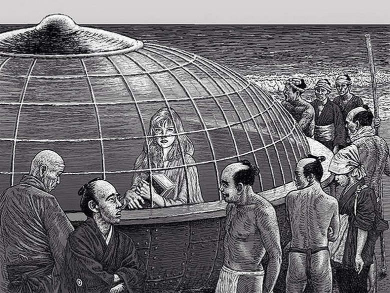 Japanski ribolovci u ranom devetnaestom veku nisu znali za kretanja vremena