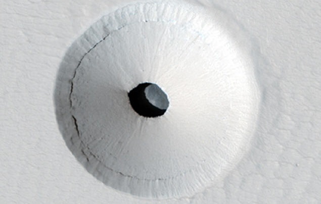 Misterija rupa koja vodi do Marsove pećine